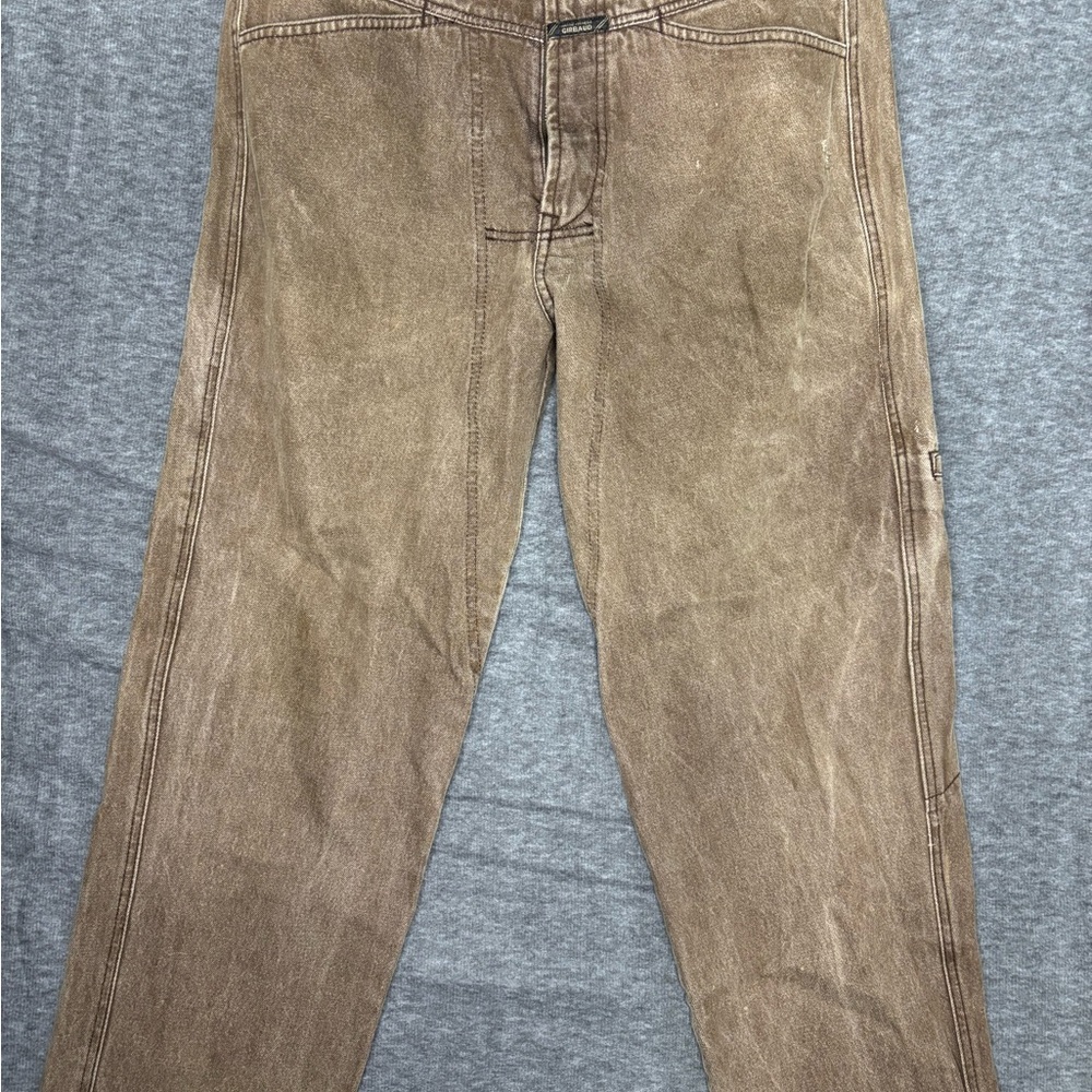 Marithe Francois Girbaud Tan Jeans